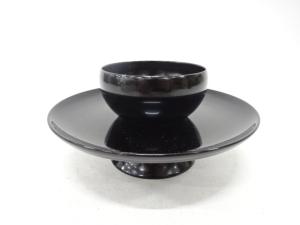 漆塗り　天目台